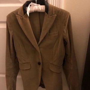 Theory Women's Equestrian Corduroy Blazer Size 4